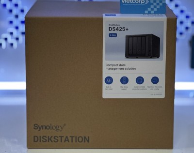 SYNOLOGY DiskStation DS425+ Serveur NAS 4 baies - 2 Go de RAM DDR4 - Intel Celeron J4125 sans disque