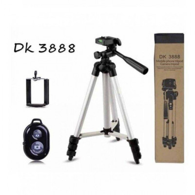 Trépied Télescopique DK-3888 35-102 cm - Pour Smartphones et Caméra SODI00