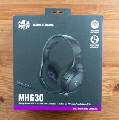 COOLER MASTER MH630 - CASQUE-MICRO FILAIRE - GAMING CIRCUMAURAL -STÉRÉO - FLEXIBLE - USB - BLACK 