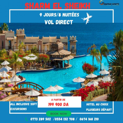 Charter vol direct Sharm El Sheikh 