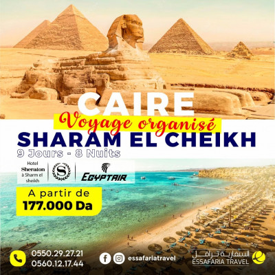 organized-tour-combine-caire-sharm-el-sheikh-bab-ezzouar-algiers-algeria