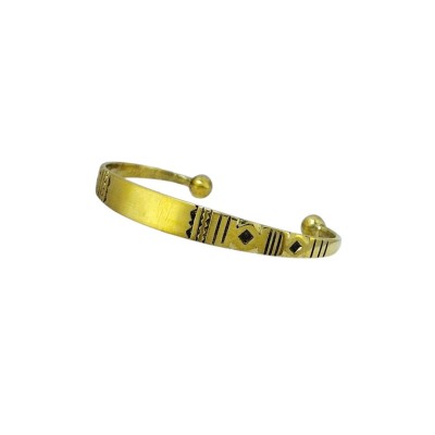 Bracelet en Cuivre Artisanal Touareg Fabrication Traditionnelle de Tamanrasset - Pour Homme & Femme