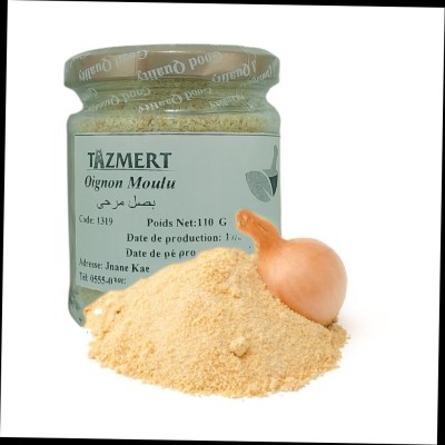Oignon en poudre Fait Maison 100% Naturelle 110 gr 
