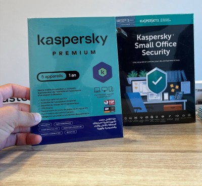 Kaspersky Small Office Security - 10 postes + 1 serveur, licence officielle