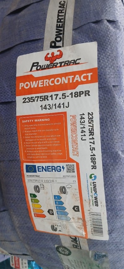 Pneu 235/75R17.5 Powertrac