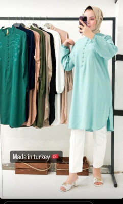 قميص-نسائي-و-تونيك-chemises-satinees-et-liquettes-شراقة-الجزائر