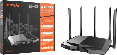 ROUTEUR TENDA TX27 PRO AX5700 TRI-BAND GIGABIT WIFI 6E