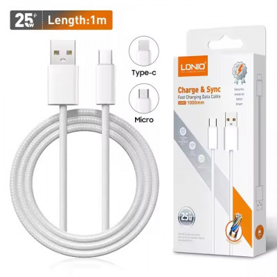 CABLE SIYOTEAM LDINIO LS902 25W USB TO TYPE C 2M