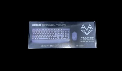 COMBO CLAVIER SOURIS VULPES KB 3335 FILAIRE