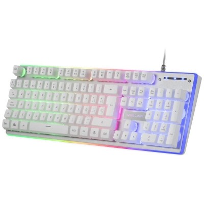 CLAVIER MARS GAMING MK220 H-MECH WHITE