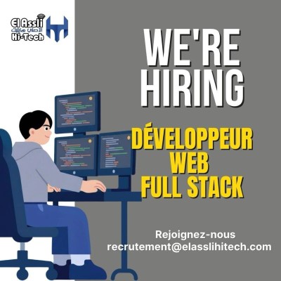 معلوماتية-و-أنترنت-developpeur-web-full-stack-junior-intermediaire-القبة-الجزائر