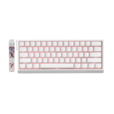CLAVIER MADLIONS MAD 60 HE WHITE MAGNETIQUE SWITCH RGB