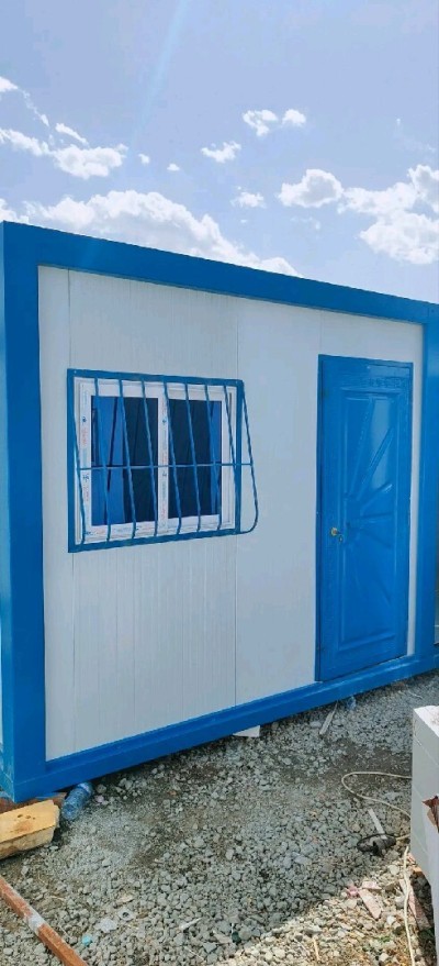 Chalet Cabine préfabriqués 3x6 galvanisé anti feu