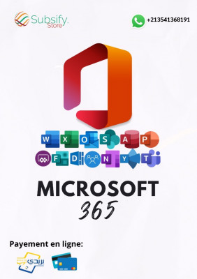 Microsoft 365 Personal / Family  1 an & 2 ans.