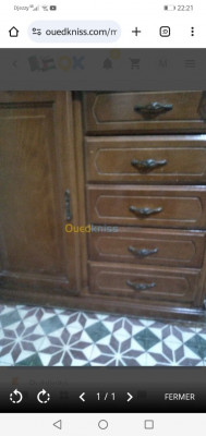 menuiserie-meubles-commode-en-bois-hetre-kouba-alger-algerie