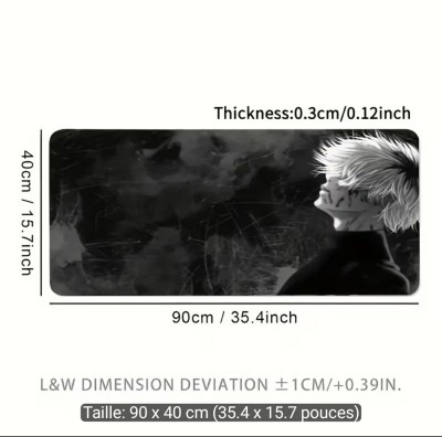 other-tapis-de-souris-jujutsu-kaisen-gojo-9040cm-neuf-sous-emballage-alger-centre-algeria