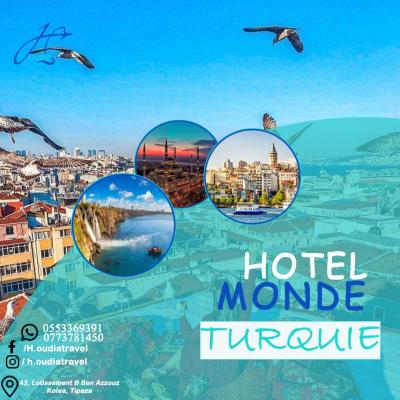 reservations-visa-hotel-monde-turquie-chlef-blida-boumerdes-kolea-tipaza-algerie