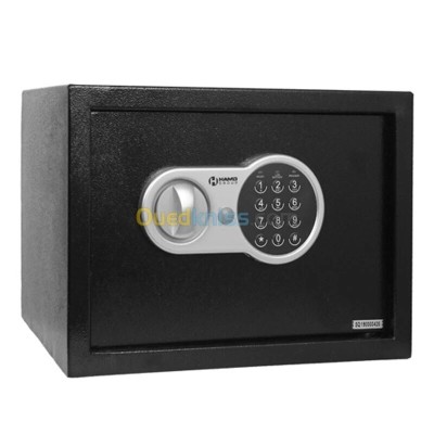 COFFRE FORT SE-S25EV - ACIER DURABLE - 37x27x27 cm - PANNEAU ÉLECTRONIQUE - SÉCURITÉ MAXIMALE -NOIR