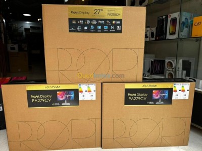 ECRAN ASUS PROART PA279CV - 27 LED 4K - 5MS - IPS - HDR10 - DISPLAY - USB-C - 6-AXIS - PIVOT - NOIR