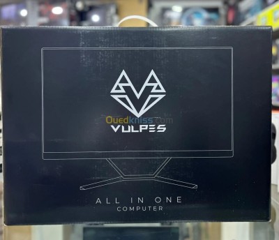 VULPES LUXURY ALL IN ONE - INTEL CORE i3-1215 - 8GB - 512GB NVMe - 24" FHD 1080 - WIN 11 - SILVER