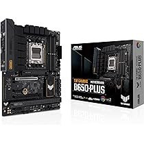 ASUS TUF GAMING B650-PLUS ATX Socket AM5 AMD - 4x DDR5 - M.2 PCIe 5.0 - USB 3.2 - PCI-Express 4.0