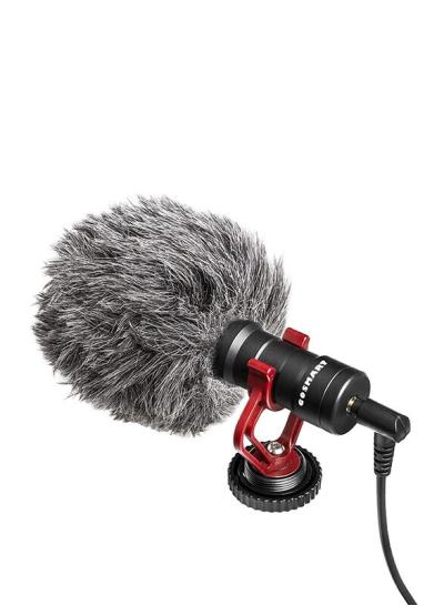 GOSMART MICROPHONE UNIVERSAL GS-MM1 - DIRECTIONNEL MULTIPLATEFORME - MÉTALLIQUE - 35 KHZ -BLACK