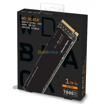 WD Black SSD SN850 1 To M.2 2280 NVMe 7000 Mo/S