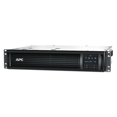  ONDULEUR APC SMART-UPS 750VA - ONDULEUR RACKABLE - 230V - USB - SÉRIE SMARTSLOT - RACK 2U - BLACK