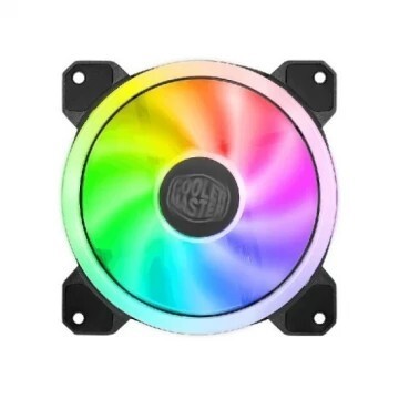 COOLERMASTER MASTERFAN MF120 S3 - VENTILATEURS DE BOÎTIER 120 MM ARGB - 47 CFM - BLACK