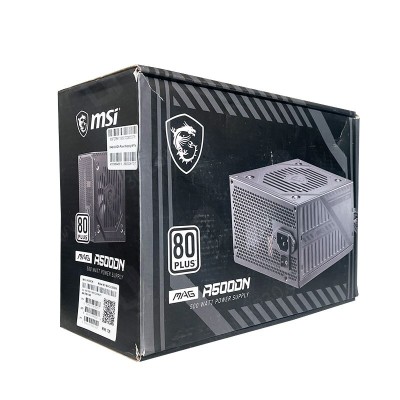 Alimentation MSI MAG A500dN 500W Power Supply 80 Plus Standard