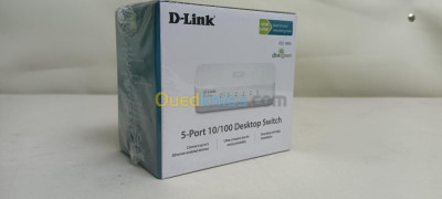 D-Link Switch De Bureau 5 Ports 10/100 Mbps Des-1005A Blanc