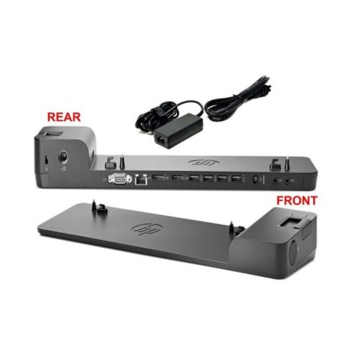 HP ULTRA SLIM DOCKING STATION - POUR ELITEBOOK ET PROBOOK - USB 3.0 - BLACK 