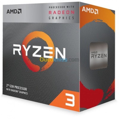 PROCESSEUR AMD RYZEN 3 3200G 3.6 GHZ / 4GHZ TURBO CORE - BOX -