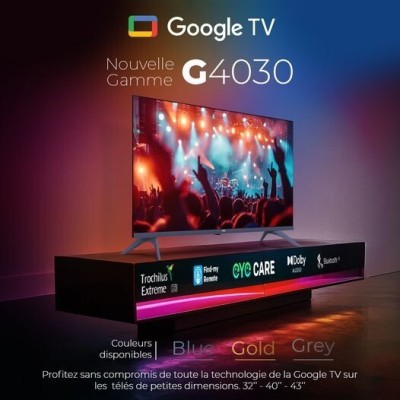 TV IRIS 32" G4030 - FULL HD - GOOGLE TV - ANDROID - BELUTOOTH - EYE CARE - DOLBY AUDIO - GOOGEL CAST