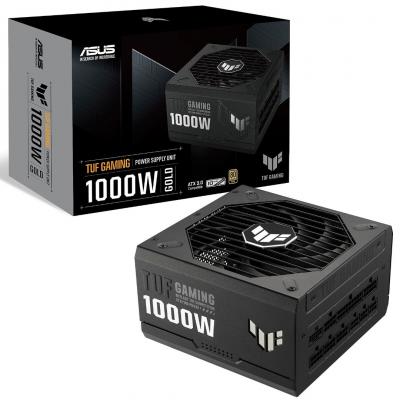 ASUS TUF GAMING 1000W GOLD - 80 PLUS GOLD - 100% MODULAIRE - SILENCIEUXSE - 4 BROCHES - NOIR