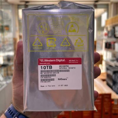 WD RED PRO NAS WARE 10TB - DISQUE DUR HDD 3.5" - 7200 RPM - SATA 6 GB/S - 512MB CACHE - WD103KFBX