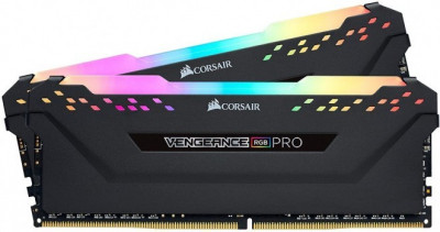 Ram Corsair Vengeance RGB PRO - 8Go - 1x8Go - DDR4 - 3200MHz - Cl16 - XMP 2.0 - Noir