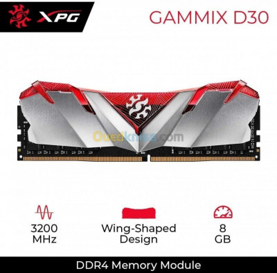RAM XPG Gammix D30 8Gb DDR4 3200MZ RGB