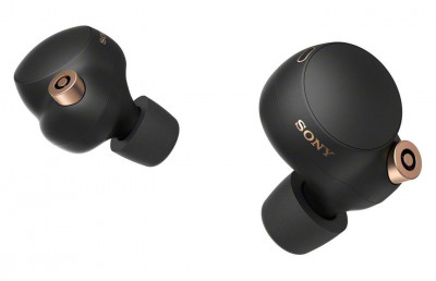 Sony WF-1000X M4 Écouteurs Intra-Auriculaires Sans Fil Bluetooth - Noir - Argent
