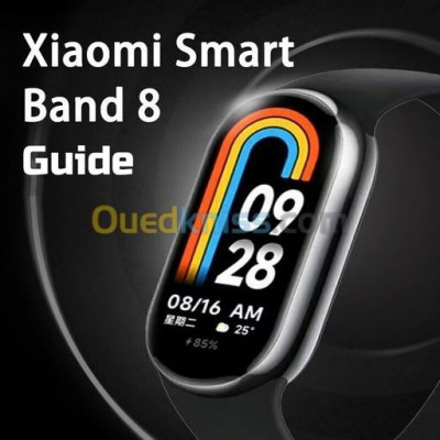 smartphones-xiaomi-smart-band-8-bracelet-en-silicone-souple-kouba-alger-algerie