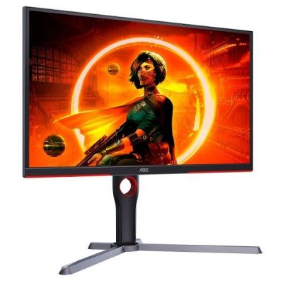ECRAN AOC U27G3X - 27 INCH 4K - IPS - UHD HDR400 - 1Ms - 160 Hz - 3840 X 2160 - ADJUSTABLE STAND -