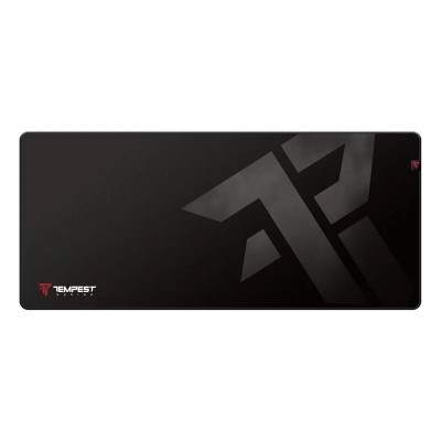 TEMPEST GAMING MOUSE PAD - 900 MM X 400 MM - TEXTURÉ ANTIDERAPANT - CONFORTABLE - BLACK