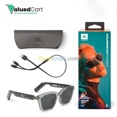 JBL SOUNDGEAR FRAMES - LUNETTES AUDIO CONNECTÉES - BLUETOOTH - HAUT-PARLEURS - POLARISÉS - ONYX