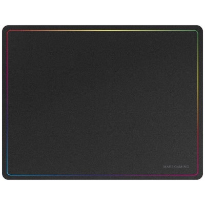 MARS GAMING MMP124 - TAPIS DE SOURIS GAMING - TEXTURÉ 36 x 26 cm - ANTIDERAPANT - BLACK