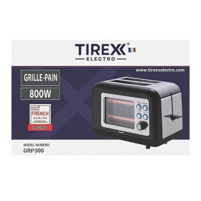 Grille-Pain TIREXX Electro 800W GRP300 