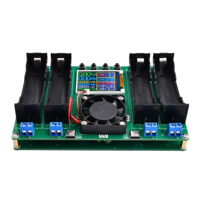 composants-materiel-electronique-arduino-testeur-de-capacite-automatique-4-ch-pour-batterie-18650-au-lithium-type-c-blida-algerie