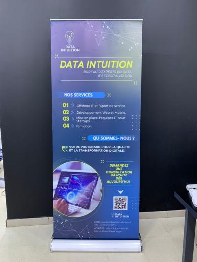 banner roll up desk ....