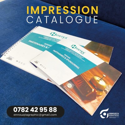 Impression catalogue numérique , offset ..