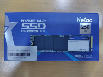 Netac NVMe SSD 256gb