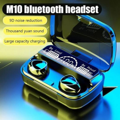 headset-microphone-ecouteurs-sans-fil-bluetooth-v51-m10-tws-et-power-bank-oran-algeria